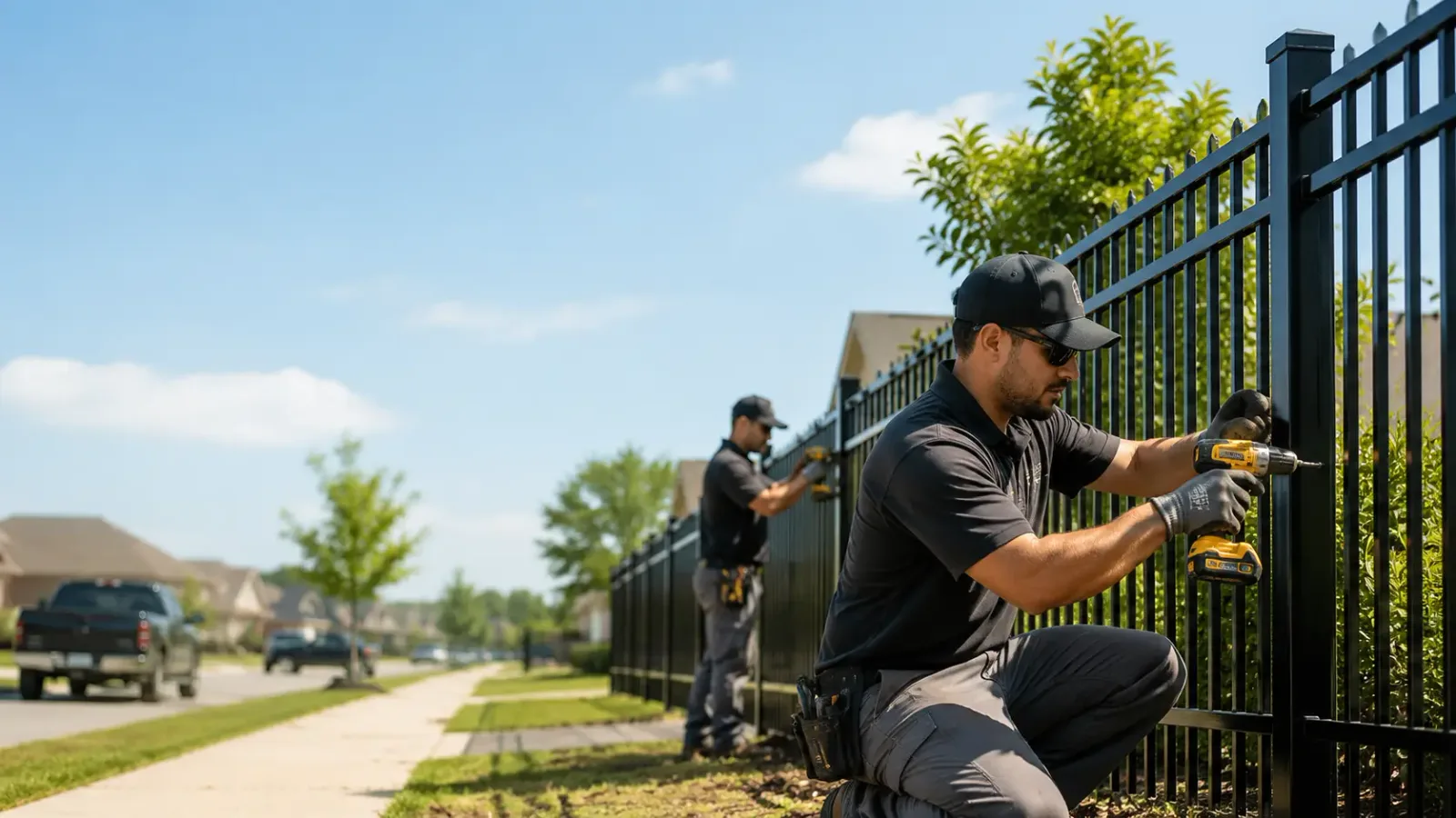 Metal Fence Installation in Northbridge, MA